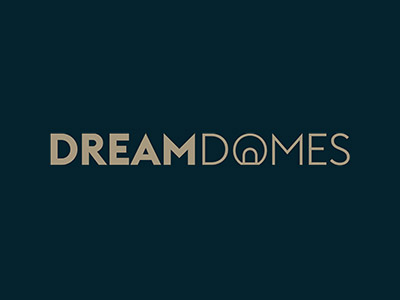 dream domes logo with background