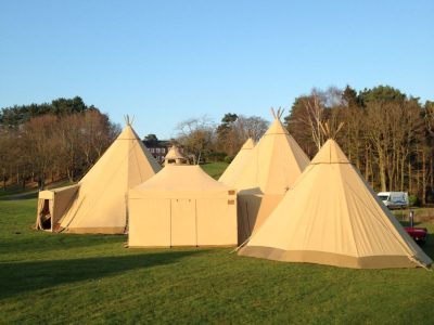 bridal tipi glamping tent hire 01