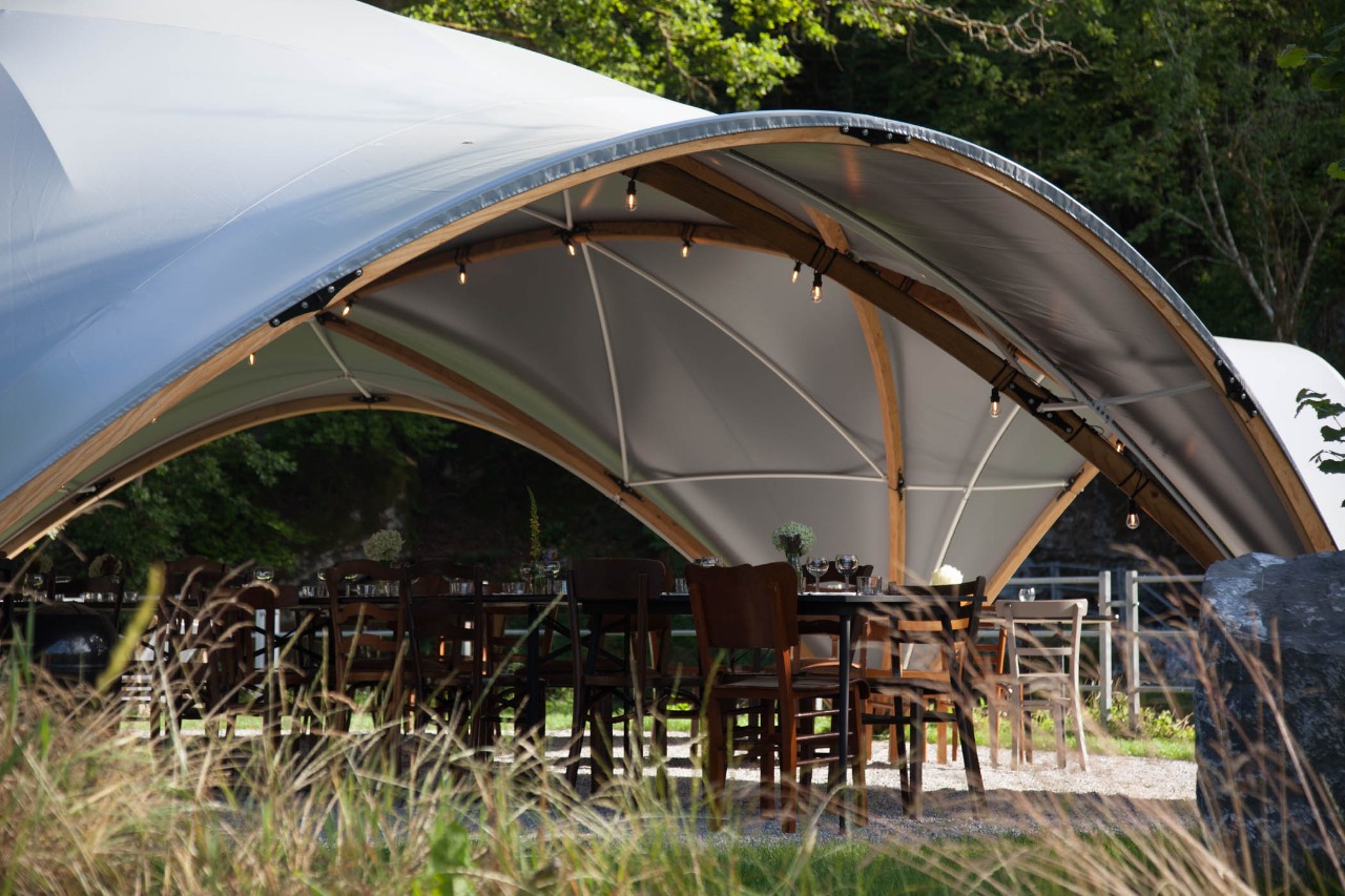 ark dome tent hire 1