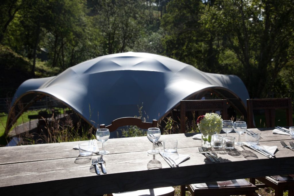 ark dome tent hire 4