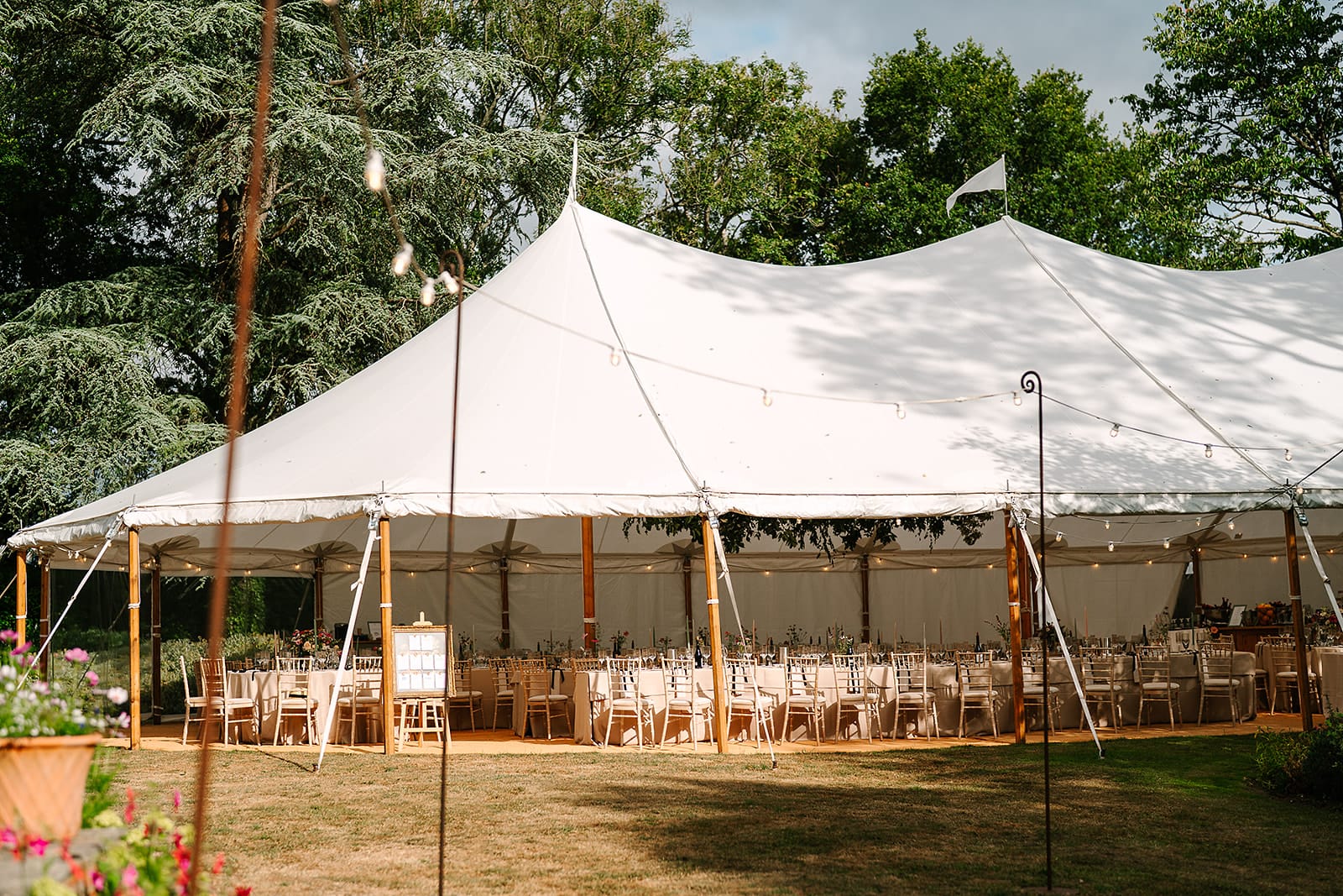 sail cloth tent hire