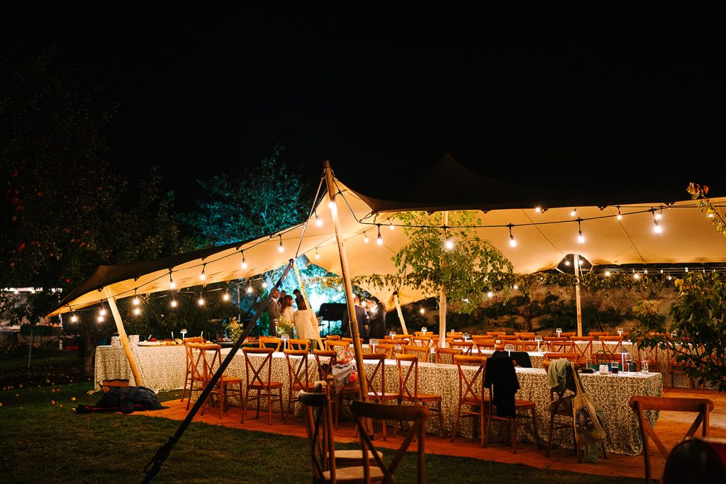stretch tent hire