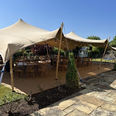 stretch tent hire