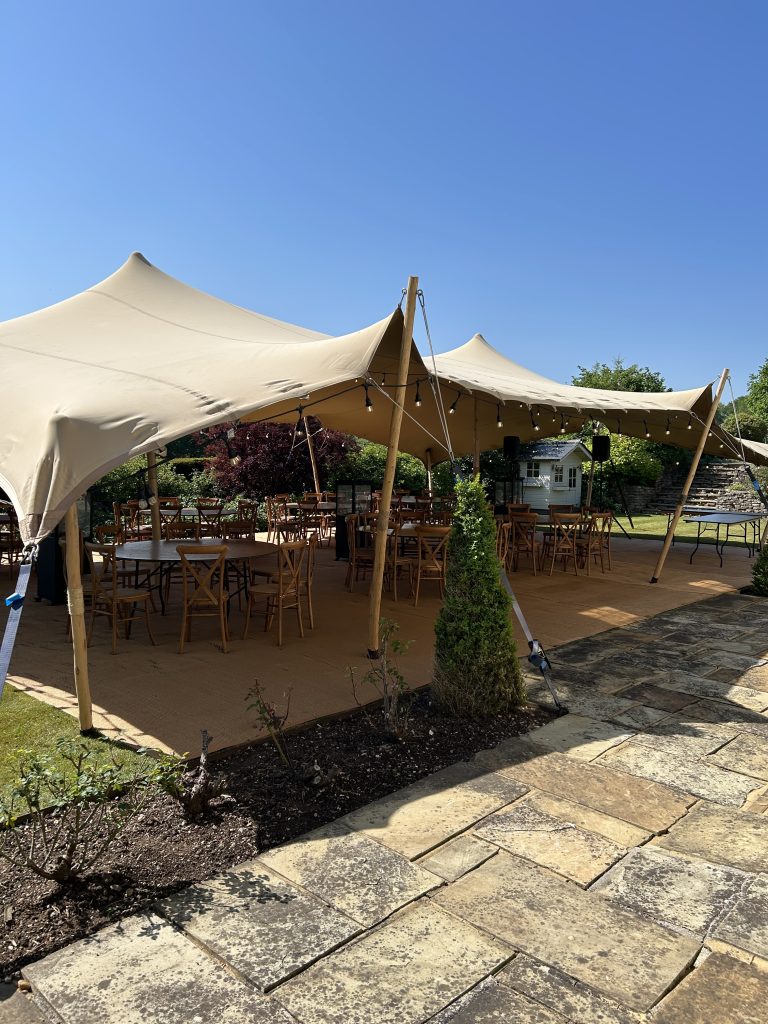 stretch tent hire