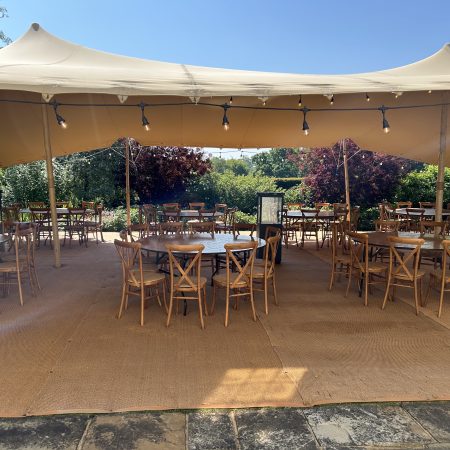 stretch tent hire