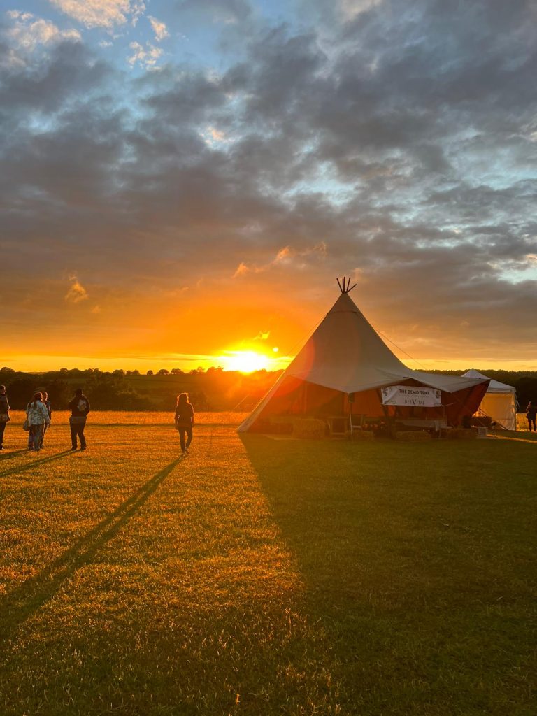 white bison tipi hire 03
